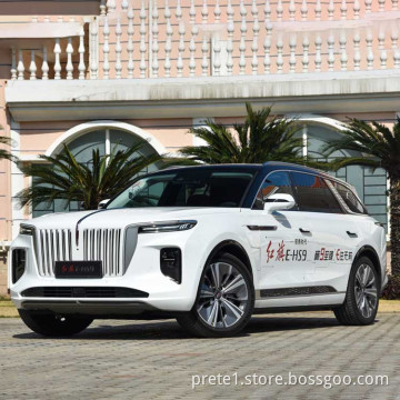 Hongqi E-hs9 Suv New Energy Vehicle 2022 690km Flagship Edition 7 Seats E-hs3 2019 E-qm5 Electric Ev Car